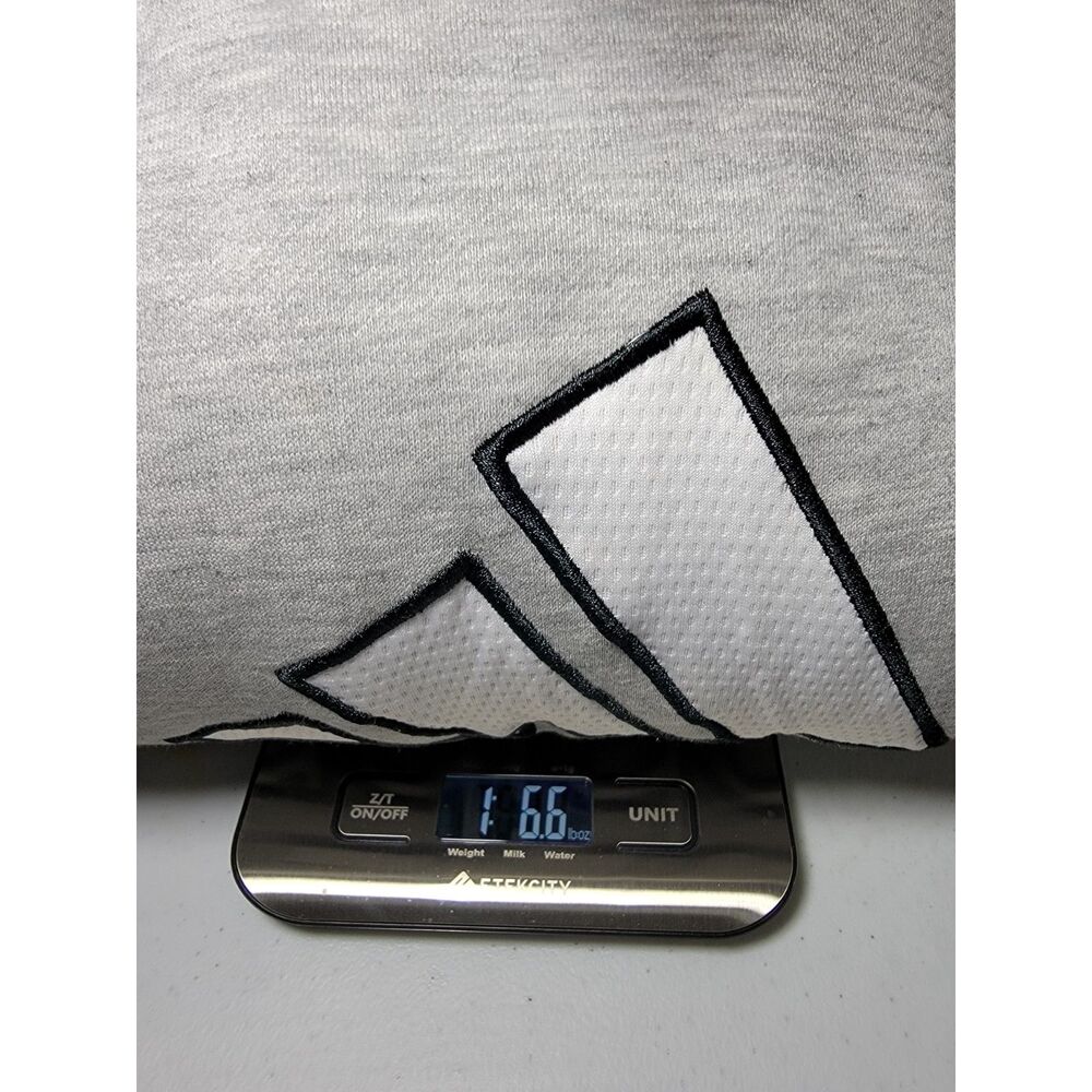 Adidas Grey Pullover Hoodie - XL - Picture 7 of 7